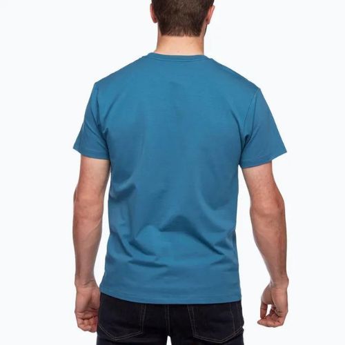 Tricou de alpinism pentru bărbați Black Diamond Chalked Up albastru APUO954002LRG1