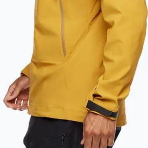 Jachetă pentru bărbați Black Diamond Dawn Patrol galbenă APP1SD2007LRG1