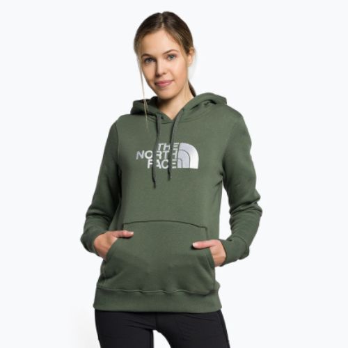 Hanorac de trekking pentru femei The North Face Drew Peak Pullover Hoodie verde NF0A55ECNYC1