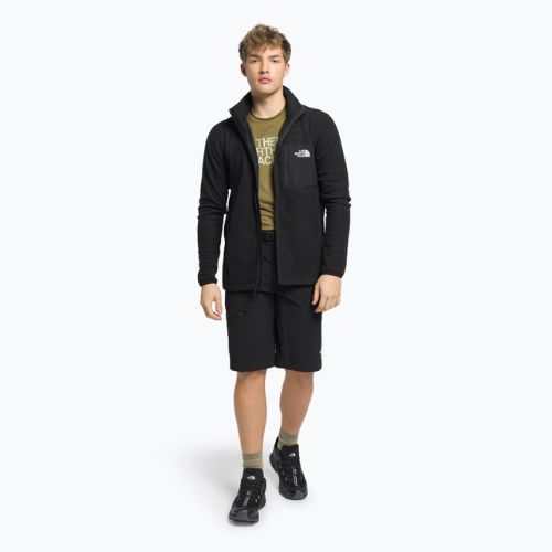 Tricou fleece pentru bărbați The North Face Homesafe FZ Fleece negru NF0A55HLJK31