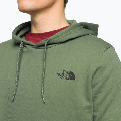 Hanorac de trekking pentru bărbați The North Face Simple Dome Hoodie verde NF0A7X1JNYC1