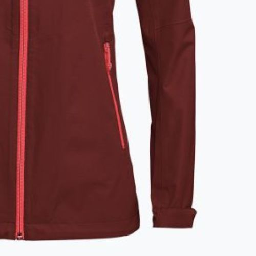 Jachetă de ploaie pentru femei Salewa Puez Aqua 3 PTX burgundy 00-0000024546