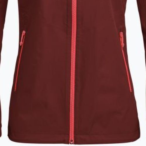 Jachetă de ploaie pentru femei Salewa Puez Aqua 3 PTX burgundy 00-0000024546