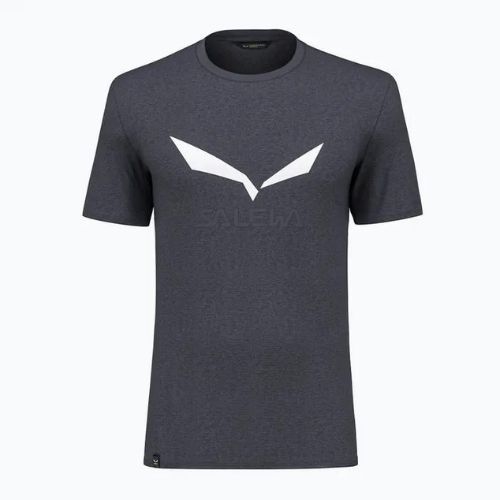 Cămașă de trekking pentru bărbați Salewa Solidlogo Dry albastru marin 00-0000027018