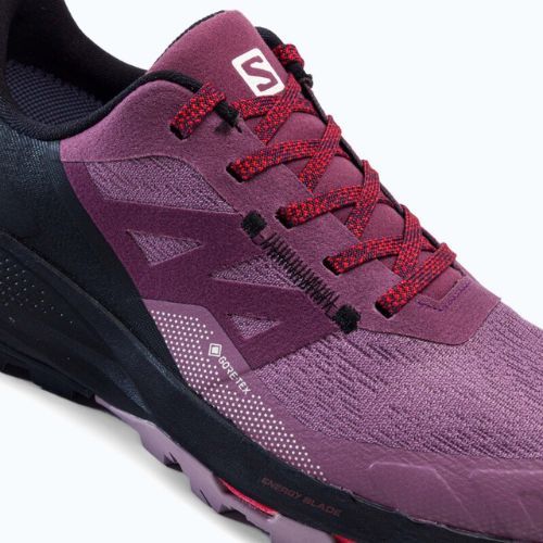 Salomon Outpulse GTX cizme de trekking pentru femei negru/roz L41689700