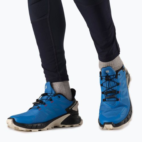 Pantofi de alergare pentru bărbați Salomon Supercross 4 GTX albastru L41732000