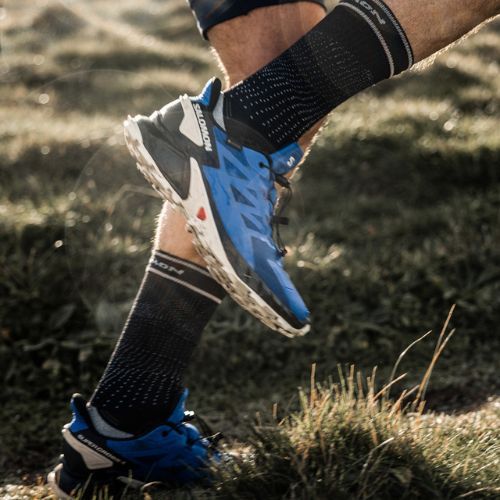 Pantofi de alergare pentru bărbați Salomon Supercross 4 GTX albastru L41732000