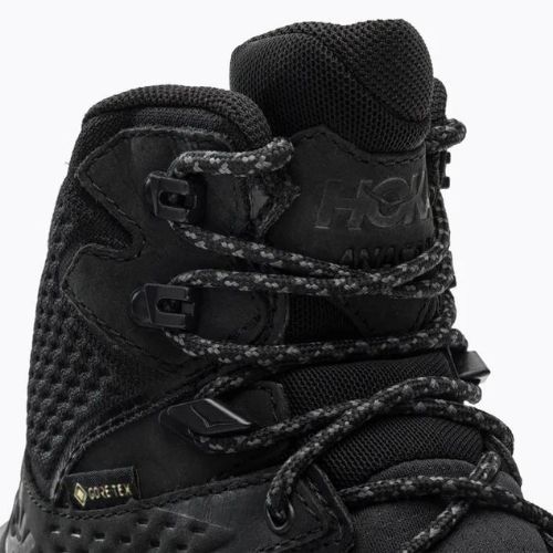 Cizme de drumeție pentru femei HOKA Anacapa Mid GTX negru 1119372-BBLC