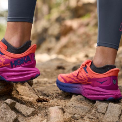 Pantofi de alergare pentru femei HOKA Speedgoat 5 portocaliu 1123158-FFCM