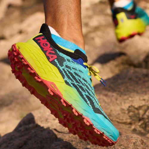 HOKA Speedgoat 5 pantofi de alergare pentru bărbați albastru 1123157-SBBK