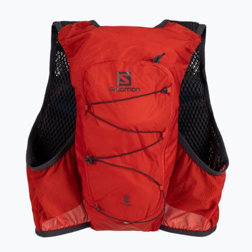 Salomon Active Skin 8 set de gilet de alergare roșu LC1909600