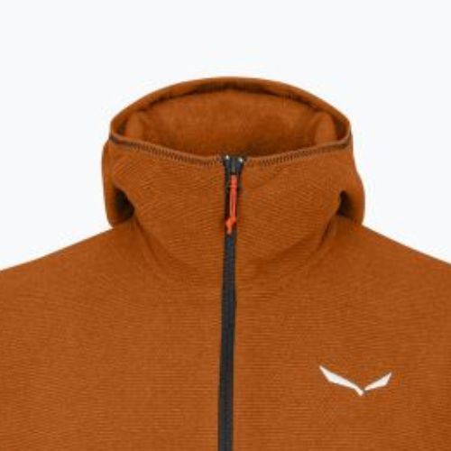 Hanorac bărbătesc Salewa Nuvolo EN fleece sweatshirt portocaliu 00-0000027922