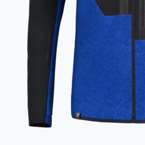 Hanorac bărbătesc Salewa Ortles AM fleece sweatshirt negru-albastru 00-0000028178