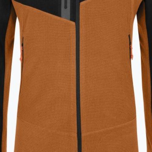 Hanorac bărbătesc Salewa Paganella EN fleece sweatshirt portocaliu 27924