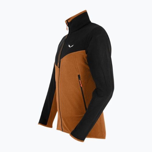 Hanorac bărbătesc Salewa Paganella EN fleece sweatshirt portocaliu 27924