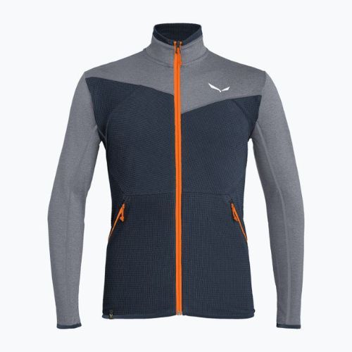 Hanorac bărbătesc Salewa Puez Hybrid PL FZ fleece sweatshirt navy-grey 00-0000027388