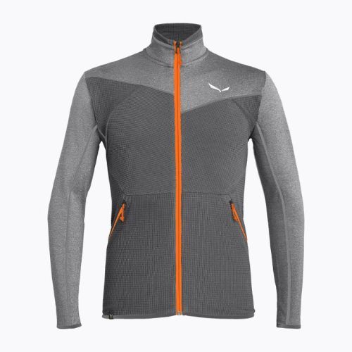 Hanorac bărbătesc Salewa Puez Hybrid PL FZ fleece gri 00-0000027388