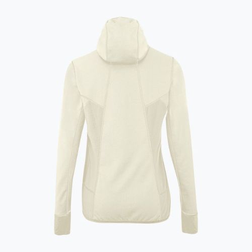 Pulover cu glugă de femei Salewa Puez Hybrid PL FZ Hoody fleece sweatshirt bej 00-0000027389