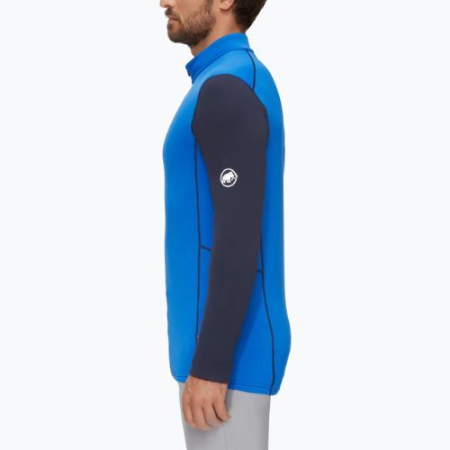 MAMMUT Tricou de trekking pentru bărbați Aenergy ML Half Zip Pull albastru