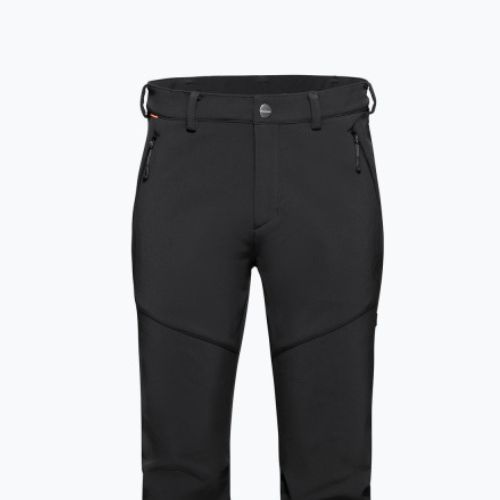 Pantaloni bărbătești softshell MAMMUT Winter Hiking SO negru