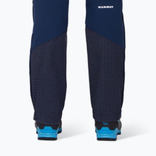 Pantaloni softshell pentru femei MAMMUT Aenergy IN Hybrid albastru marin
