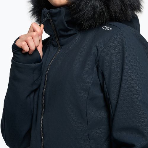 Jachetă de schi pentru femei CMP albastru marin 31W0196F/N950