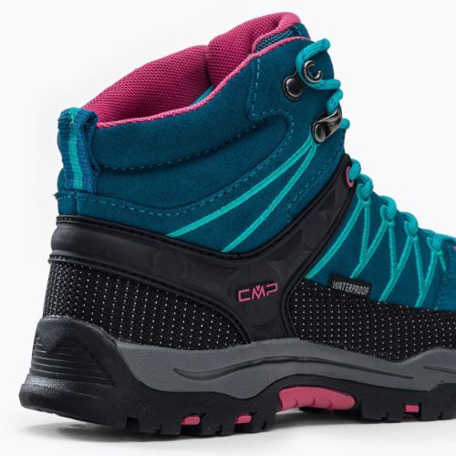 CMP Rigel Mid cizme de trekking pentru copii albastru 3Q12944J