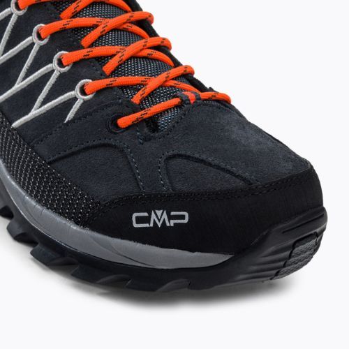 CMP Rigel Mid pentru bărbați CMP Rigel Mid gri-portocaliu cizme de trekking 3Q12947