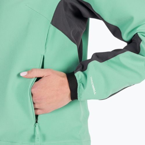 Jachetă softshell pentru femei The North Face AO Softshell Hoodie verde NF0A7ZE990Q1