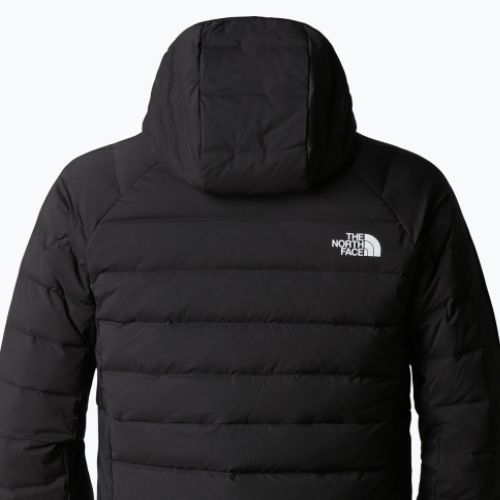 Jachetă din puf pentru bărbați The North Face Belleview Stretch Down Hoodie negru NF0A7UJEJK31