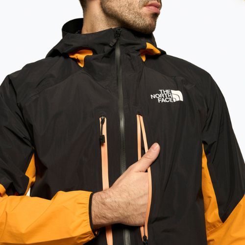 Jachetă pentru bărbați The North Face Dawn Turn 2.5 Cordura Shell negru și portocaliu NF0A7Z8884P1