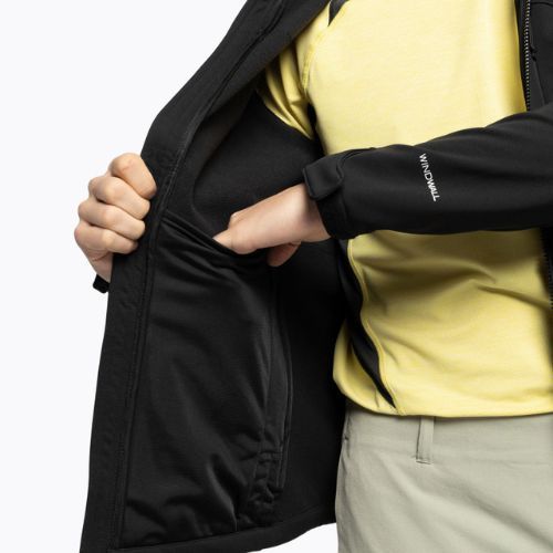 Jachetă softshell pentru bărbați The North Face Diablo Softshell cu glugă detașabilă negru NF0A7ZFSKX71