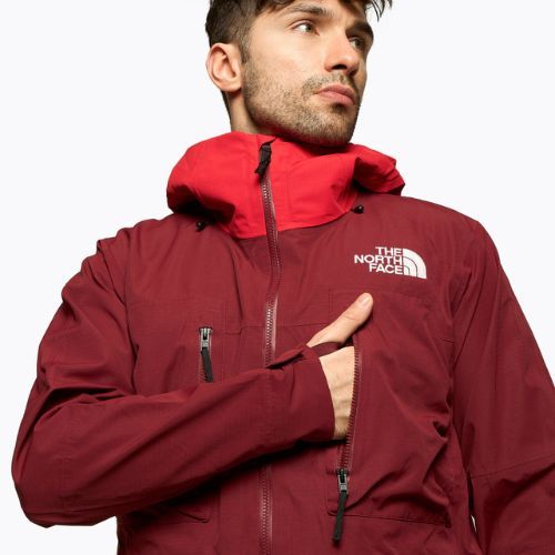 Jachetă de snowboard pentru bărbați The North Face Dragline roșu NF0A5ABZD0D1