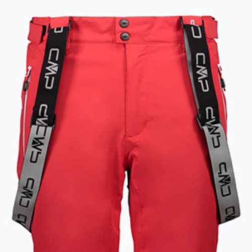 Pantaloni de schi pentru bărbați CMP roșu 3W04467/C580