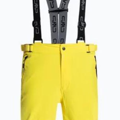 Pantaloni de schi pentru bărbați CMP galbeni 3W17397N/R231