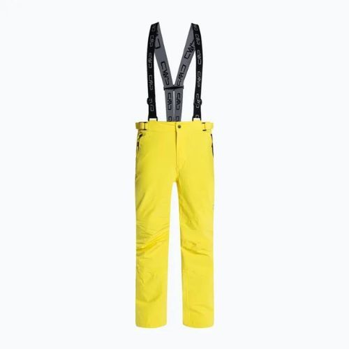 Pantaloni de schi pentru bărbați CMP galbeni 3W17397N/R231