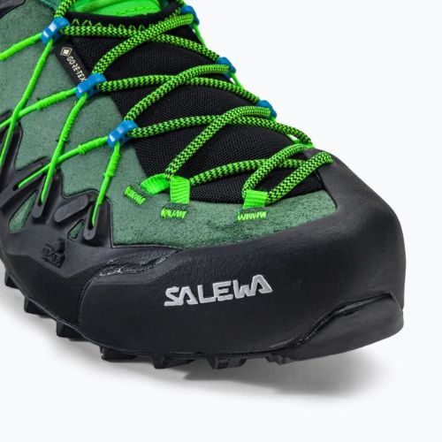 Salewa Wildfire Edge GTX bărbați cizme de trekking verde 61375
