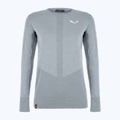 Tricou termic pentru femei Salewa Zebru Zebru Med Warm Amr gri 00-0000027958