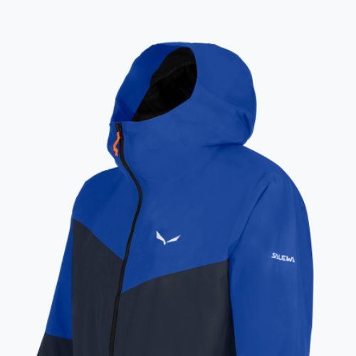 Jachetă de ploaie pentru bărbați Salewa Puez GTX 2L albastru 00-0000028505