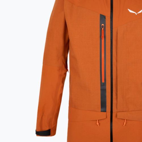 Jachetă de schi pentru bărbați Salewa Sella 3L Ptxr portocaliu 00-0000028186