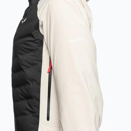 Jachetă hibridă pentru femei Salewa Sella PTX 3L bej/negru 00-0000028467