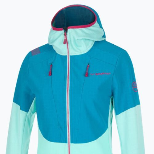 Hanorac de trekking pentru femei La Sportiva Session Tech Hoody albastru M36616635