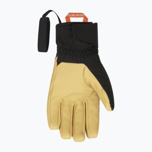 Mănuși de alpinism pentru bărbați Salewa Ortles Ptx/Twr negru/galben 00-0000028531
