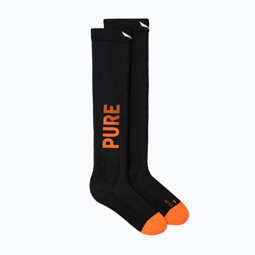 Șosete de trekking pentru bărbați Salewa Sella Pure MTN negru 00-0000069048