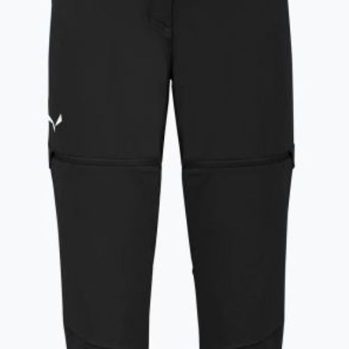 Pantaloni de trekking pentru femei Salewa Pedroc 2 DST 2/1 negru 00-0000027988