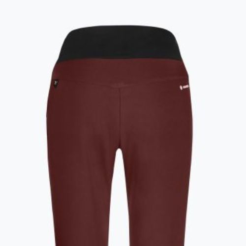 Pantaloni softshell pentru femei Salewa Puez DST Warm Cargo roșu 00-0000028483