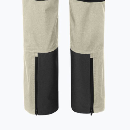 Pantaloni cu membrană pentru femei Salewa Sella 3L Ptxr bej/negru 00-0000028194