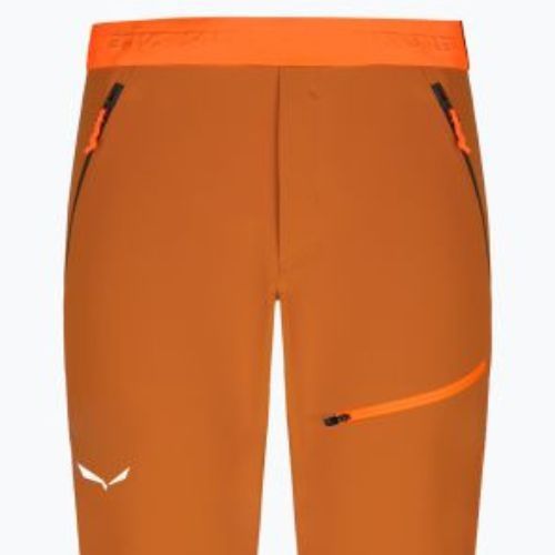 Pantaloni bărbătești Salewa Sella DST Lights Orange pentru bărbați 00-0000028474