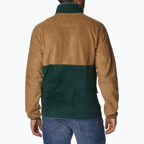 Columbia Back Bowl bluză de bărbați din fleece verde 1872794