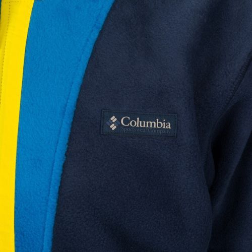 Columbia Back Bowl bluză fleece pentru bărbați albastru 1872794